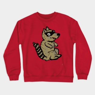 Racoon Crewneck Sweatshirt